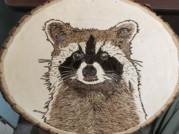 Pyrography example 2